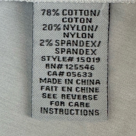 Habitat The One White Button Front Tunic Shirt S 3/4 Sleeves A-Line Pockets - Picture 13 of 15